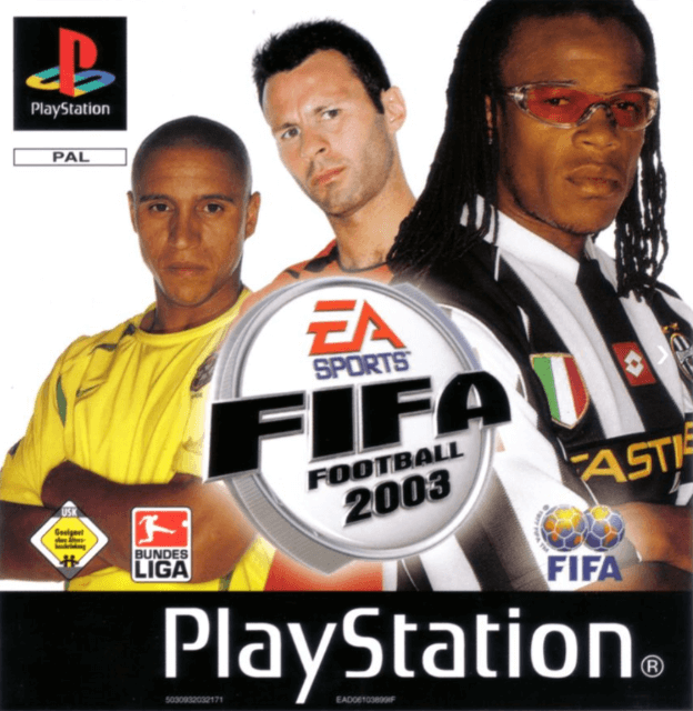 FIFA Football 2003 box art for Playstation